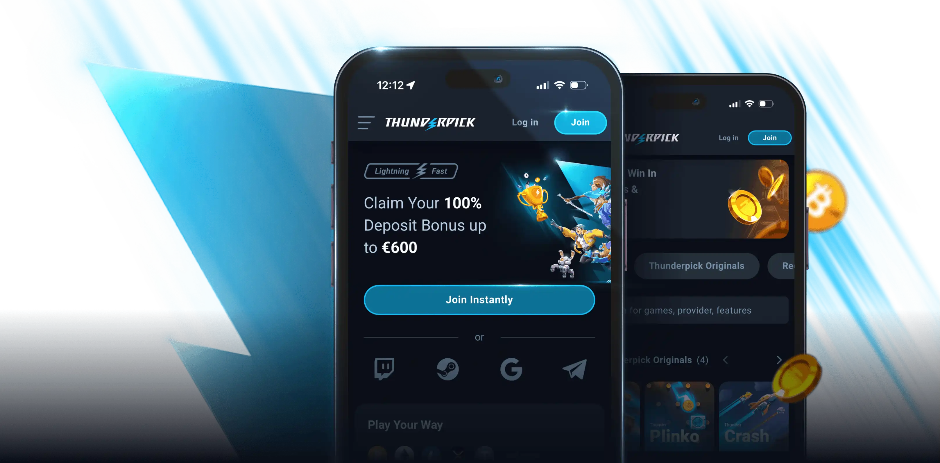 ThunderPick Casino App-Screenshot